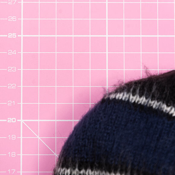 Kulich Kangol - Fuzzy Stripe Beanie - Black