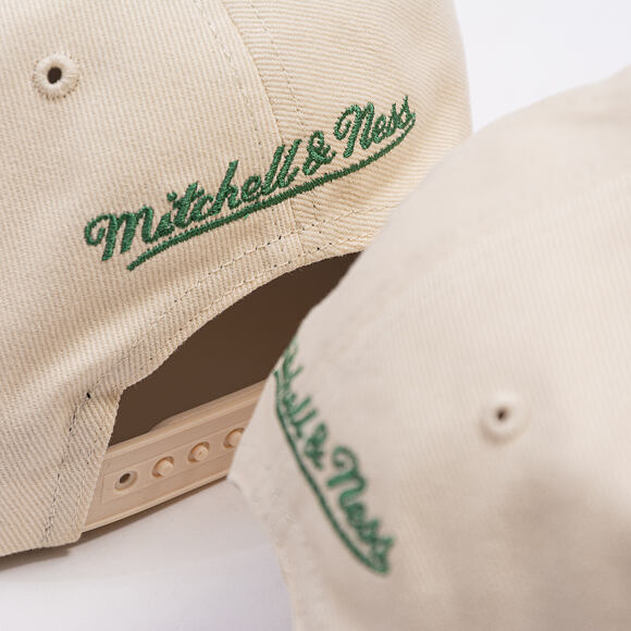 Kšiltovka Mitchell & Ness - Green Orange Pro Crown - Chicago Bulls - Sand/Green