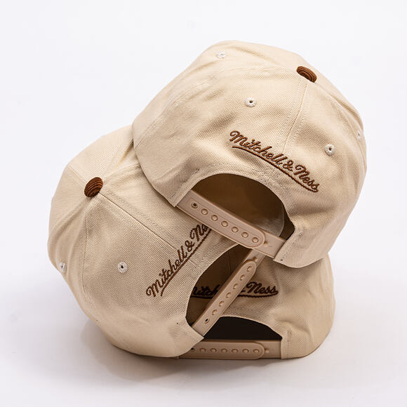Kšiltovka Mitchell & Ness - Tawny Pro Crown - Cleveland Cavaliers - Sand/Brown