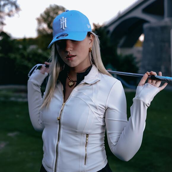 Kšiltovka New Era - LIV Golf 9TWENTY - Ironheads - Sky Blue