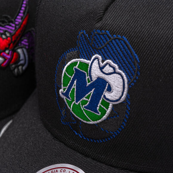 Kšiltovka Mitchell & Ness - NBA Tilted Pro Snapback Hwc - Dallas Mavericks - Black