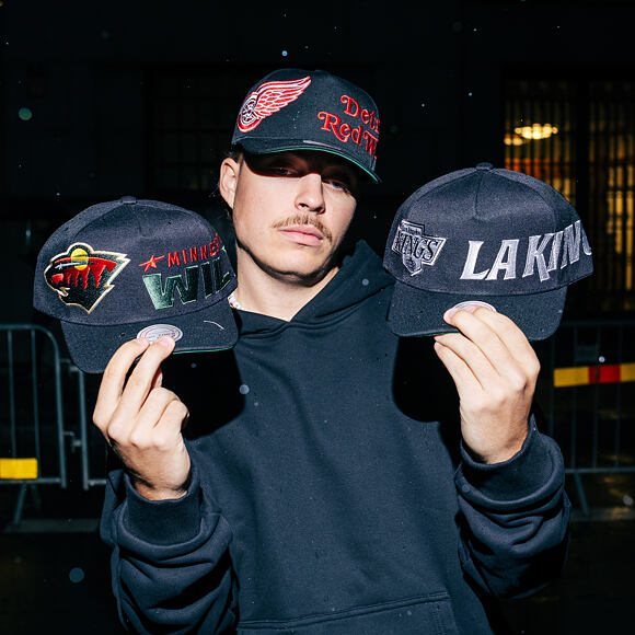 Kšiltovka Mitchell & Ness - NHL Busted Pro Vntg - Los Angeles Kings - Black