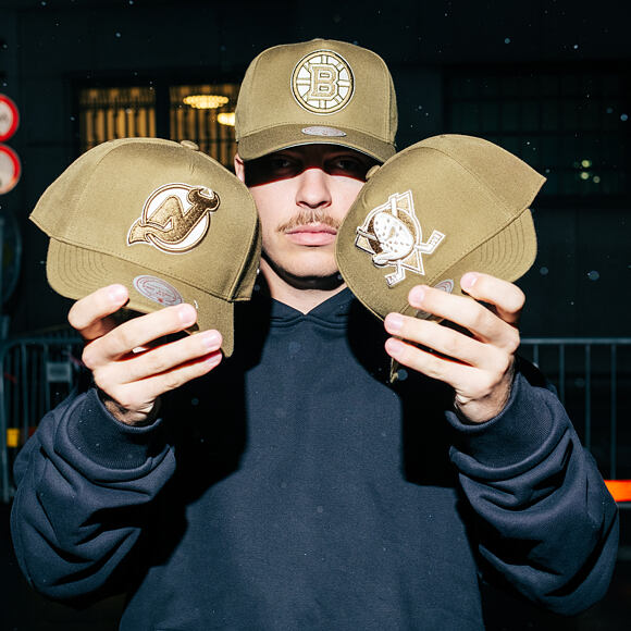 Kšiltovka Mitchell & Ness - NHL Fashion Basic Pro Vntg - Anaheim Ducks - Olive