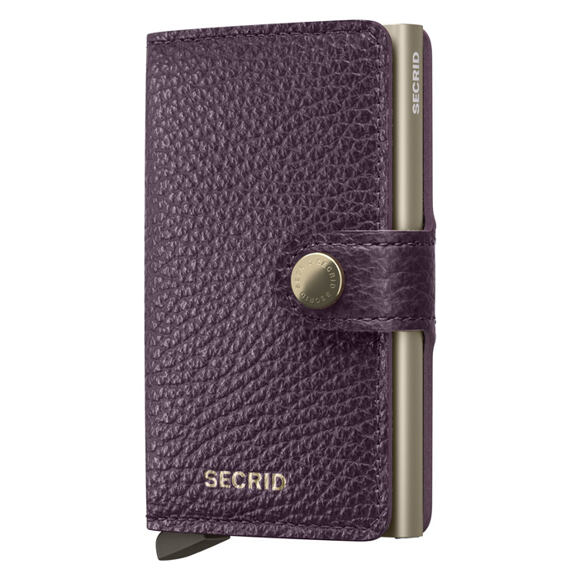 Peněženka Secrid - Miniwallet Pebble Grape