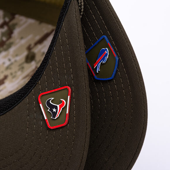 Kšiltovka New Era - NFL25 "Salute to Service" - 9SEVENTY Stretch-Snap - Buffalo Bills