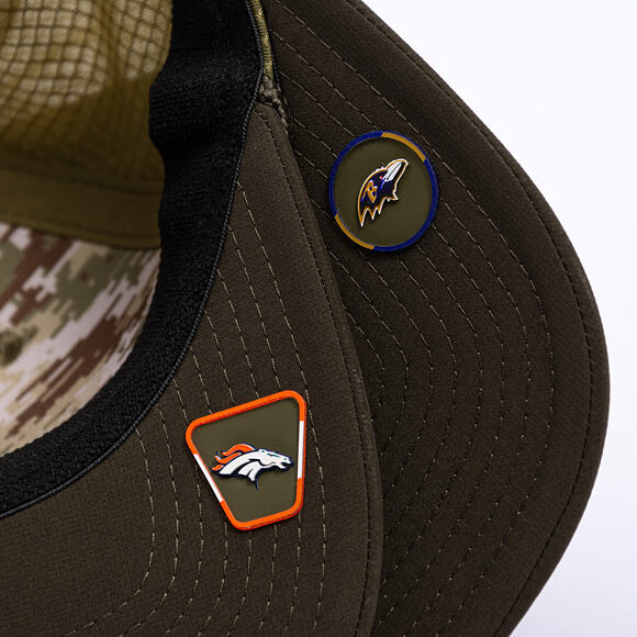 Kšiltovka New Era - NFL25 "Salute to Service" - 9SEVENTY Stretch-Snap - Denver Broncos