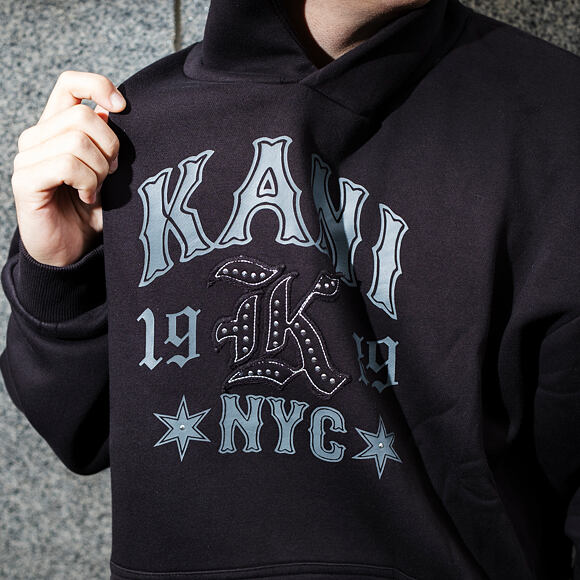 Mikina Karl Kani - Kani Western Os Hoodie - Black