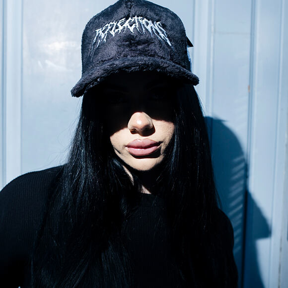 Kšiltovka Reflection Luxury Fuzzy Trucker - Black Midnight Contrast
