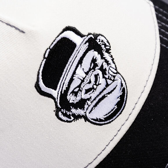 Kšiltovka Stetson - Trucker Cap Ape by FWS - Black/White