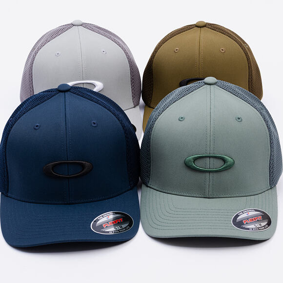 Kšiltovka Oakley - Oakley Ellipse Mesh Hat - Aviator Green