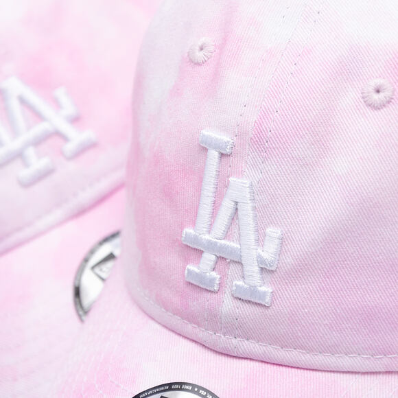 Dětská Kšiltovka New Era - MLB Tie Dye 9TWENTY - LA Dodgers - Blush Pink