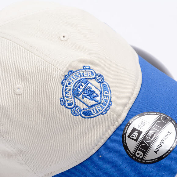 Kšiltovka New Era -  Seasonal 9TWENTY - Manchester United FC - Off White