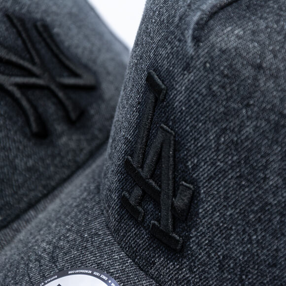 Kšiltovka New Era - MLB Denim 9FORTY A-Frame - LA Dodgers - Black
