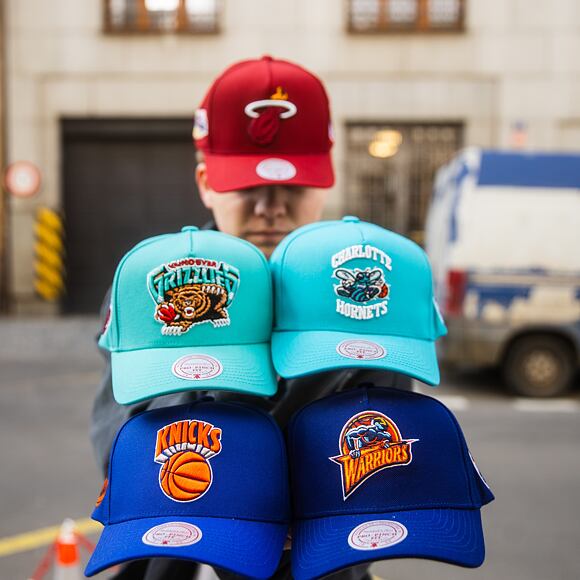 Kšiltovka Mitchell & Ness - Vancouver Grizzlies - Double Clutch Pro Snapback Hwc - Teal