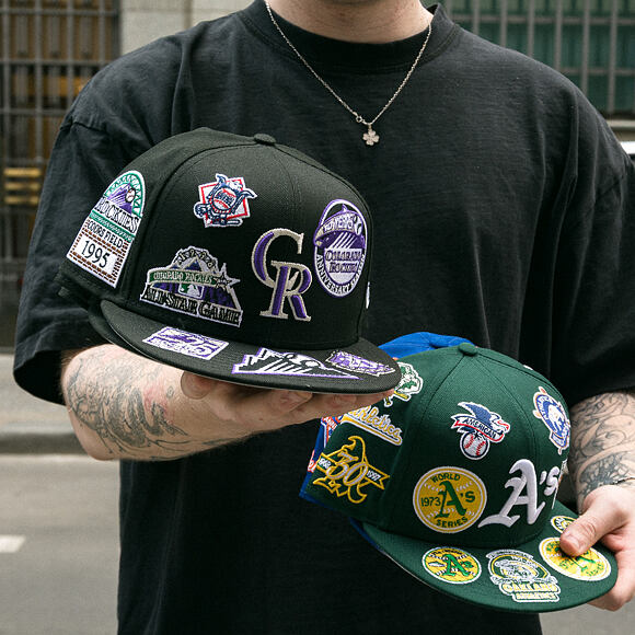Kšiltovka New Era - MLB All Over Logo 59FIFTY - Colorado Rockies - Team Color