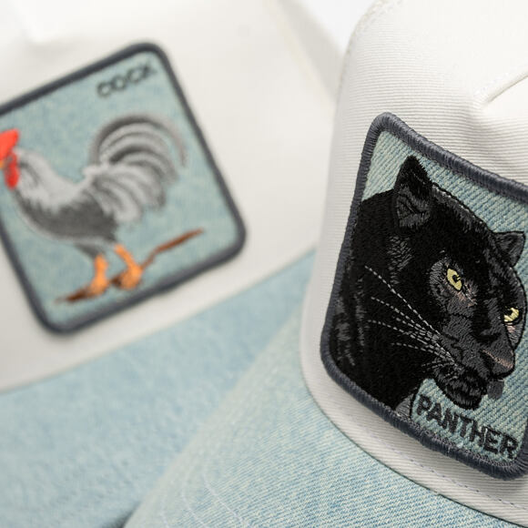 Kšiltovka Goorin - Denim Panther - Light Denim