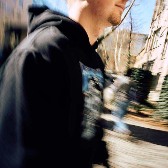 Mikina Rip N Dip - Cyborg Hoodie (Black Wash)