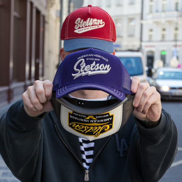 Kšiltovka Stetson - Trucker Cap Baseball Match - 28