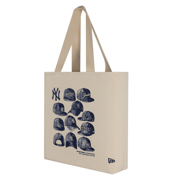 Taška New Era - MLB Graphic Heavy Tote Bag - NY Yankees - Ivory