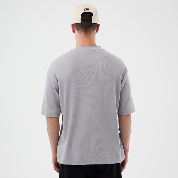 Triko New Era - MLB Waffle Box Tee - NY Mets - Grey