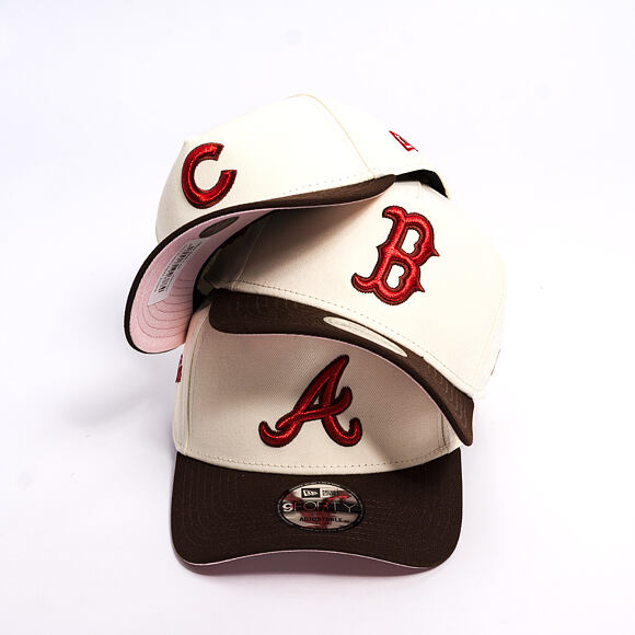 Kšiltovka New Era - MLB City Script - Chicago Cubs - MLB - Chrome White