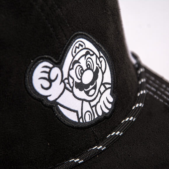 Kšiltovka Capslab - Super Mario - Semi Curved Premium Trucker