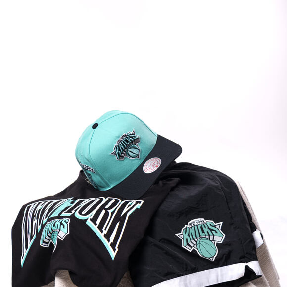 Kšiltovka Mitchell & Ness - In The City - NBA - New York Knicks - Teal