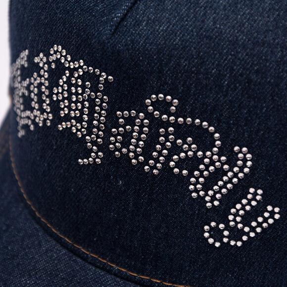 Kšiltovka Ed Hardy - Diamante Gothic 5 Panel Trucker Cap - Denim