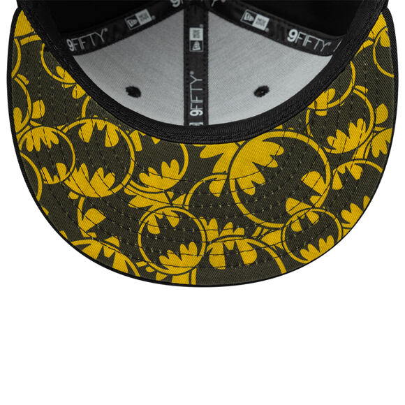 Dětská Kšiltovka New Era - DC Piping 9FIFTY - Batman - Black / Grey