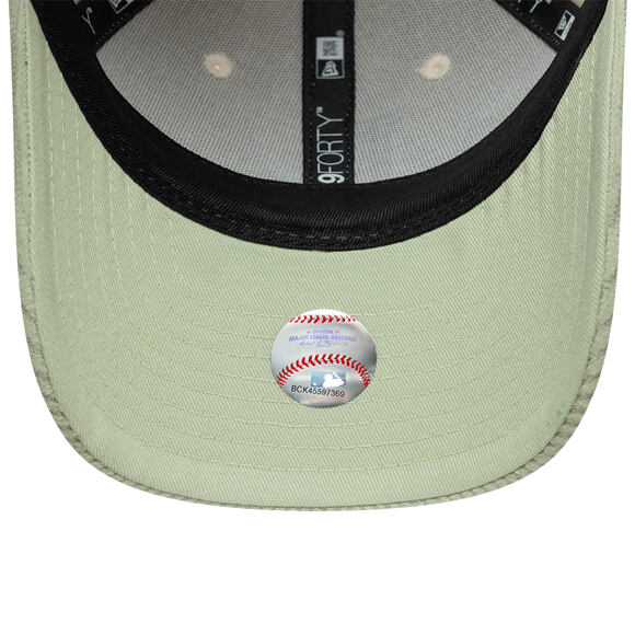 Dětská Kšiltovka New Era - MLB Cord 9FORTY M-CROWN - LA Dodgers - Cream / Soft Grass