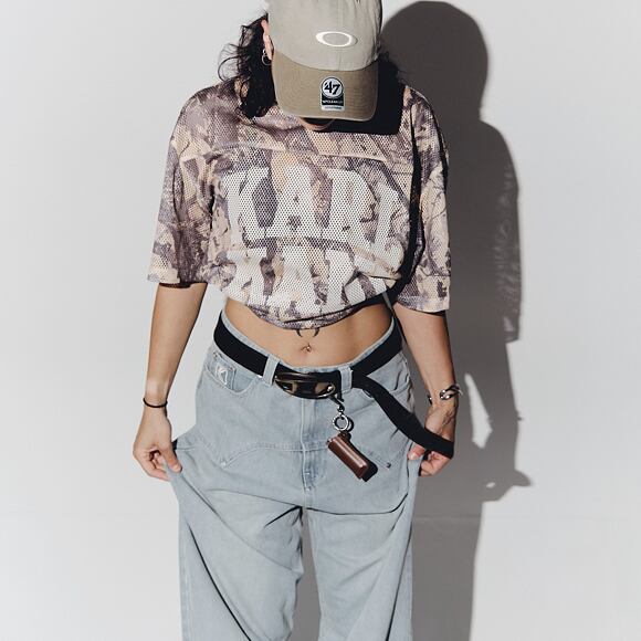 Kšiltovka Oakley - Remix Dad Hat - Boulder/Army Green/Mist