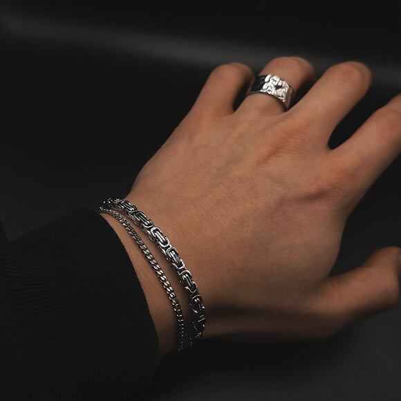 Náramek Fainz - King Bracelet - Silver