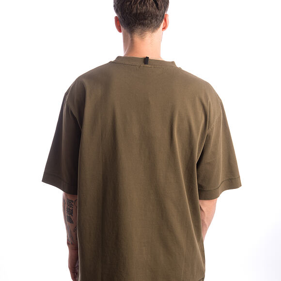 Triko Oakley - Echo Mod Embroidered Tee - Deep Olive