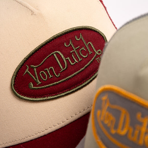 Kšiltovka Von Dutch - Trucker - Patch - Green / Light Blue
