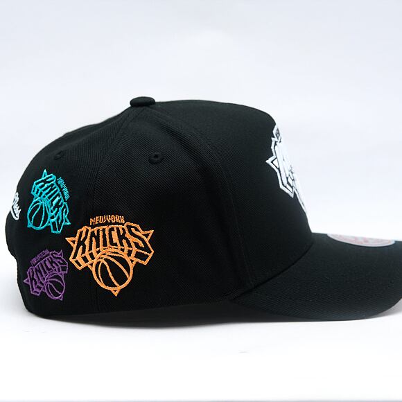 Kšiltovka Mitchell & Ness - NBA 404 Club Neon Pro Snapback - New York Knicks - Black