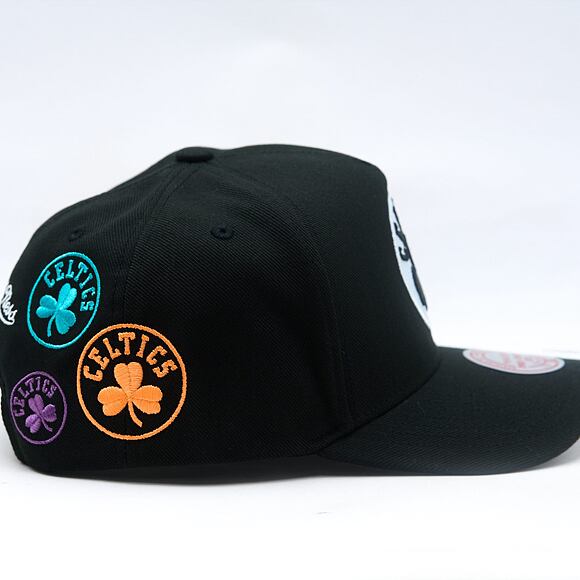 Kšiltovka Mitchell & Ness - NBA 404 Club Neon Pro Snapback - Boston Celtics - Black