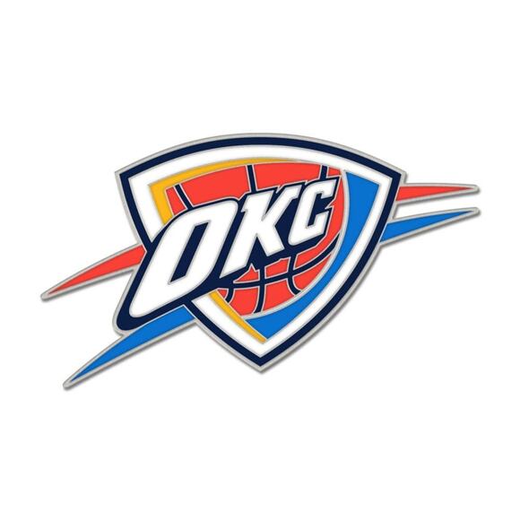 Připínáček WinCraft - NBA Collector Pin - Primary Logo - Oklahoma City Thunder