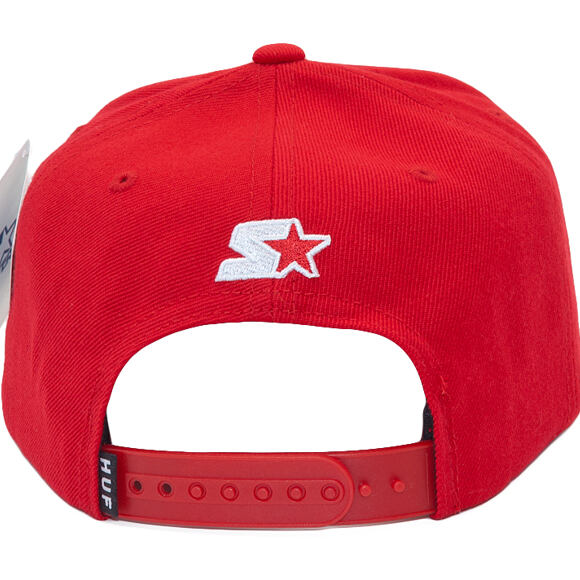 Kšiltovka HUF Script Dirtbag Starter Snapback Red