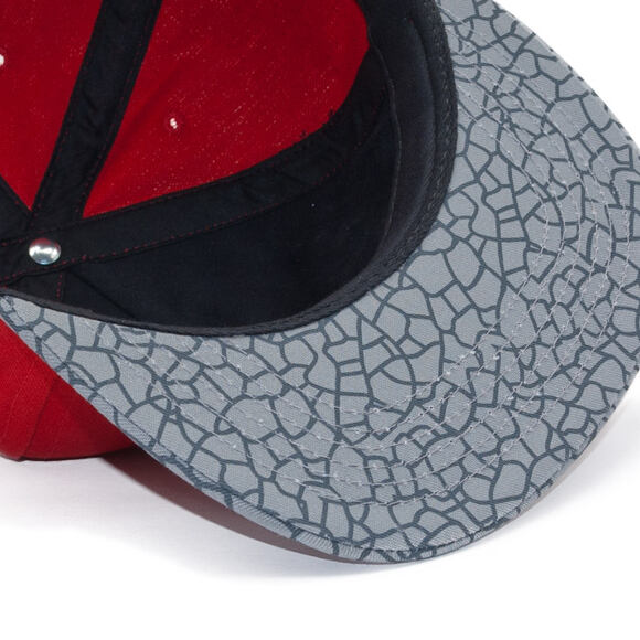Kšiltovka HUF Metal H Quake Strapback Red