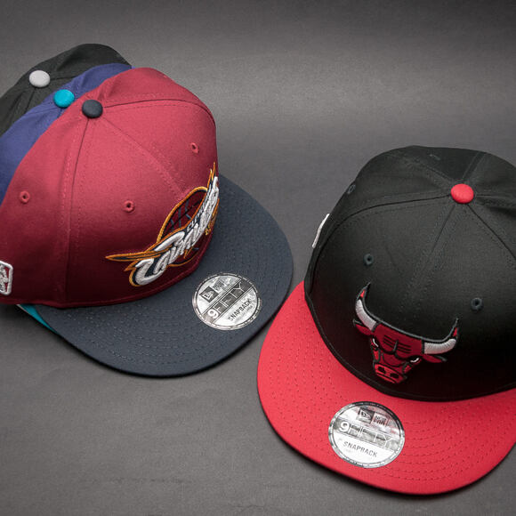 Kšiltovka New Era Team Cleveland Cavaliers Red Ball Logo 9FIFTY Snapback