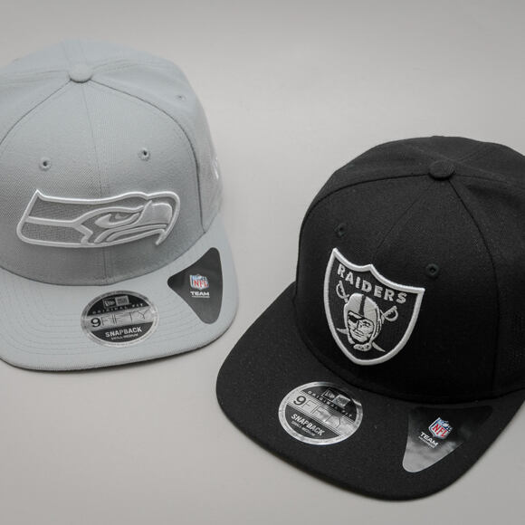 Kšiltovka New Era Side Perf Oakland Riders 9FIFTY Black Snapback