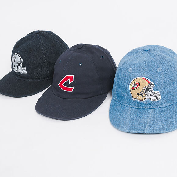 Kšiltovka New Era Team Helmet San Francisco 49ers 9FIFTY Sky Strapback