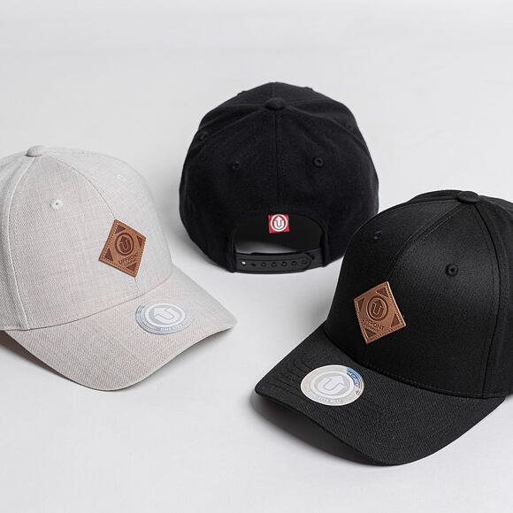 Kšiltovka UPFRONT Off Spring Baseball Cap Off White Snapback