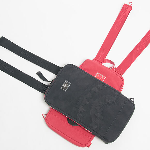 Batoh Na Notebook Sprayground Red Suede Shark Smartpack