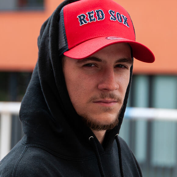 Kšiltovka New Era 9FORTY Trucker Reverse Team 2 Boston Red Sox Team Color Snapback