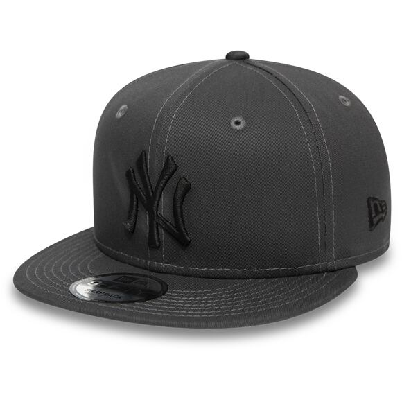 Kšiltovka New Era 9FIFTY New York Yankees League Essential Grey Heather/Black