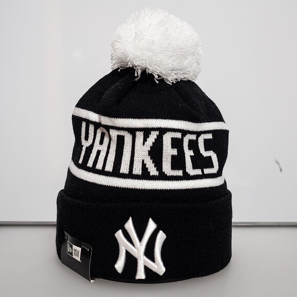 Kulich New Era New York Yankees Bobble Knit Black/White