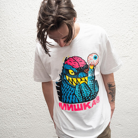Triko Mishka Mishka4life T-Shirt White