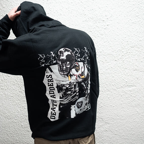 Mikina Mishka Head Injury Hoodie Black