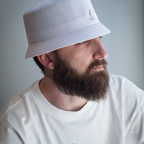 Klobouk Kangol Tropic Bin White